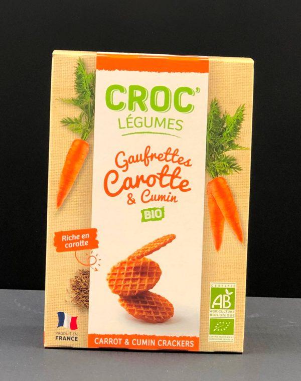Croc' légumes carotte cumin BIO | Ô douceurs de nos terroirs - Epicerie fine à Péronne